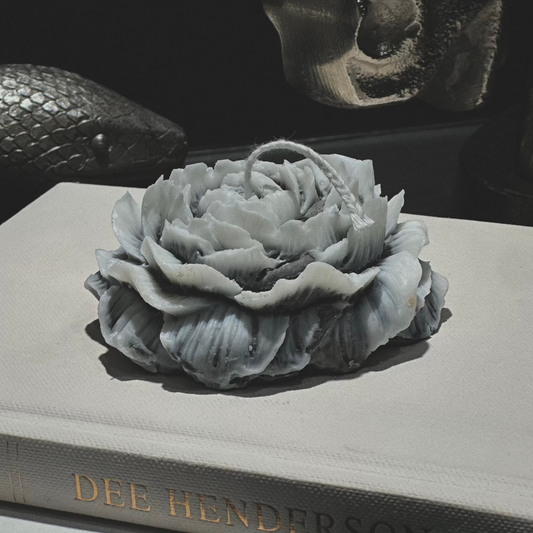 Peony Candle - Black