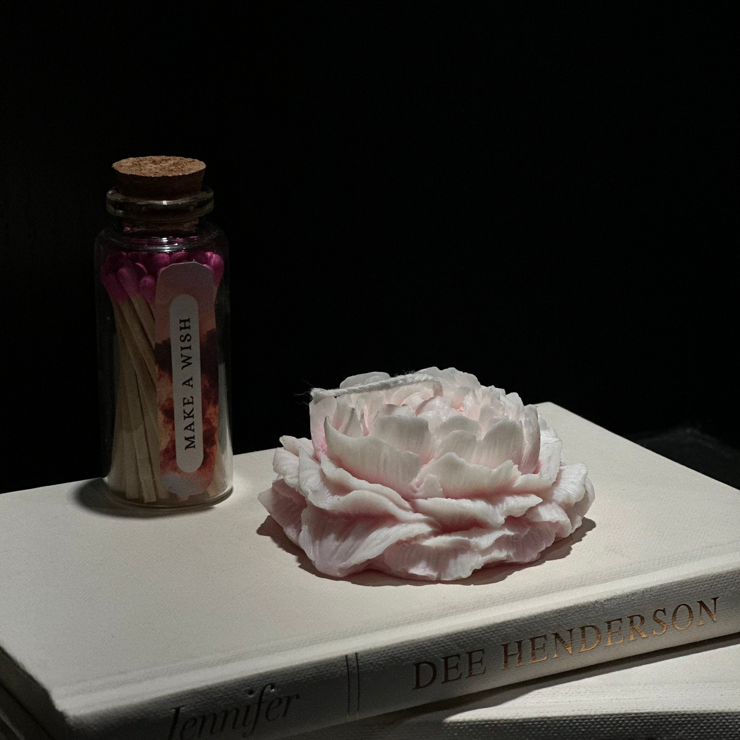 Peony Candle - Pink